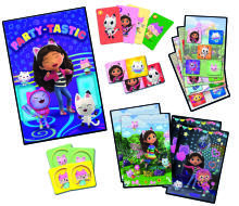 TREFL GABBY´S DOLLHOUSE 8in1 Mix&Play galda spēļu komplekts