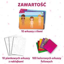TREFL 62605 Skillmatics Foil Fun Creative Kit Модные творения