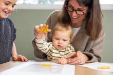 Tiny Love Family Prints Art.244154 pen imprint kit