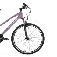 Tūrisma velosipēds Bisan 28 TRX8200-23 City Lady Violēts/balts (Rata izmērs: 28" Rāmja izmērs: S)