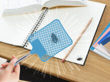 Beper C206UTI020 Telescopic Fly Swatter Paddle
