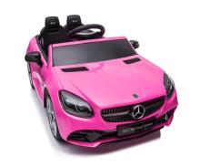 MILLY MALLY 5911 Mercedes Benz SLC rozā akumulatora darbināms braucamlīdzeklis