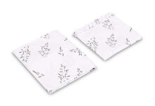 2 PIECE BEDDING BRANCH GREEN 100X135 CM
