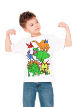Splat Planet krekliņš ar flomāsteriem, Dinozauri