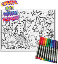 Krāsošanas paklājiņš DINOZAURI