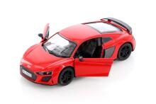 KiNSMART automašīna, 2020 Audi R8 Coupé, sarkana