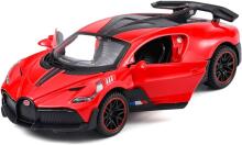 KiNSMART automašīna, Bugatti Divo, sarkana