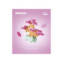 Plus Plus konstruktors AUGI - rozā bonsai