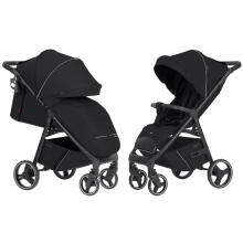 Bērnu ratiņi CARRELLO Bravo 2024 CRL-8512 Pure Black