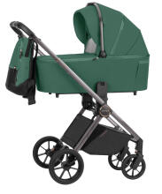 Bērnu ratiņi CARRELLO Ultra CRL-6525 2in1 Morning Green