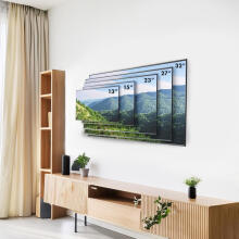 Maclean MC-417 Full Motion TV monitora sienas stiprinājums 13&amp;quot; - 32&amp;quot; Maks. 30 kg. VESA 100x100 universāls turētājs, melns ar pulvera pārklājumu, regulējams sienas attālums, 