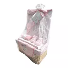 Tom Kids Baby Gift Set Art.246355 Pink Baby Gift Set  8 pieces