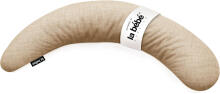 La Bebe™ Moon Linen Maternity Pillow  Art.246542  Liels spilvens grūtniecēm ar memory putām (īpaši mīksts un kluss pildījums, kas pielagojas ķermenim) 195cm