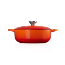 Le Creuset Cast iron round pot &Oslash;24cm / 3.4L orange