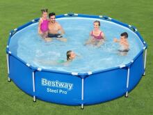 Bestway bassein pumba ja filtriga Steel Pro 305 x 76 cm