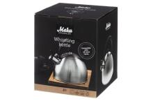 Maku Basic Whistling Kettle steel 2 L