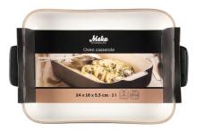 Maku Oven casserole ceramic black 1 L 23,5x15,5 cm