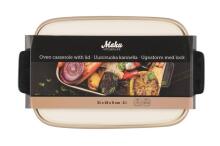 Maku Oven casserole ceramic w/lid 2 L 31x18 cm