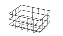 Maku Storage basket metal black 19x14x9 cm