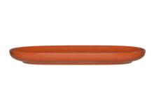 Maku Simple plate oval terracotta 2 pcs