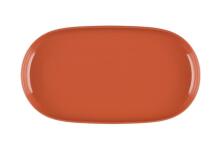 Maku Simple plate oval terracotta 2 pcs