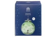 Winteria Beverage dispencer christmas ball 5,7 L green