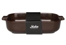 Maku Oven dish brown edition 20,5x13 cm