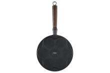 Maku Pancake pan cast iron wooden handle 7 cups