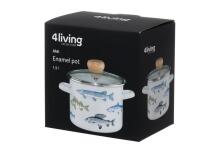 4Living Enamel Pot Ahti 16 cm