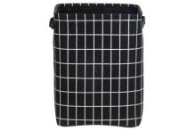 4Living Storage basket Nova black 30 x 25 x 40 cm