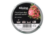 4Living Floral putu mini spilvens ar apakštasīti