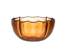 4Living Storage jar Pumpkin with lid glass 17,5x17,5x15,5 cm