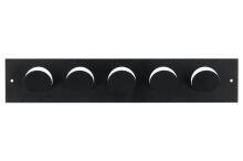 4Living Wall hooks Clip black 42x8 cm
