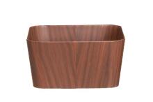 4Living Storage box Sense brown 30,5x30,5x15 cm display