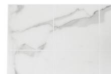 4Living Tile sticker marble design square white 30x30 cm