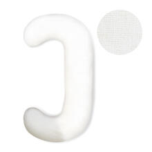 La Bebe™ Maternity Pillow Sì - Duo Art.276550 Linen fabric, Brick. Multifunctional maternity pillow with memory foam filling