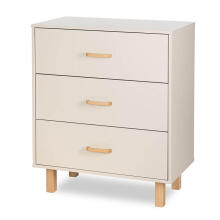 Klups Laura Art.247489 Champagne Koka kumode