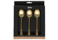 Maku Coffee spoon champagne gold 6 pcs