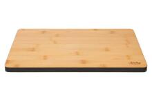 Maku Cutting board bamboo 33x24 cm black rim