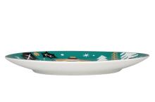 Winteria Plate Saga squirell 2 pcs green