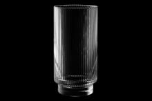 Maku drinking glass ribbed 2 pcs 49 cl