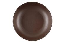 Maku Deep plate brown edition 23 cm