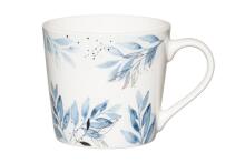 4Living Mug blue flowers 40 cl assortment
