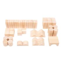 Legler Wooden Blocks  Art.247894 Деревянные кубики в мешке,100 шт