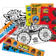 HOT WHEELS MOSTER TRUCKS Sticker activity set