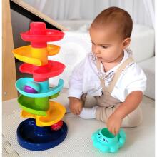 WOOPIE BABY Ball Track Spiral Set + 2 Balls
