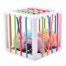WOOPIE BABY Flexible Sensory Cube Sorter for Children Crazy Shapes 5 pcs.
