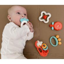 WOOPIE BABY Sensory Rattle Teether Set