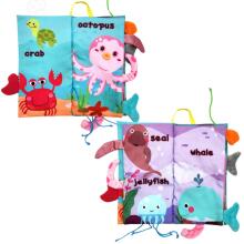 WOOPIE BABY Sea Animal Tails Fabric Book