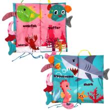 WOOPIE BABY Sea Animal Tails Fabric Book